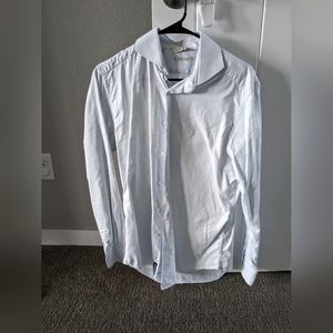 Suitsupply Blue Egyptian Cotton Dress Shirt